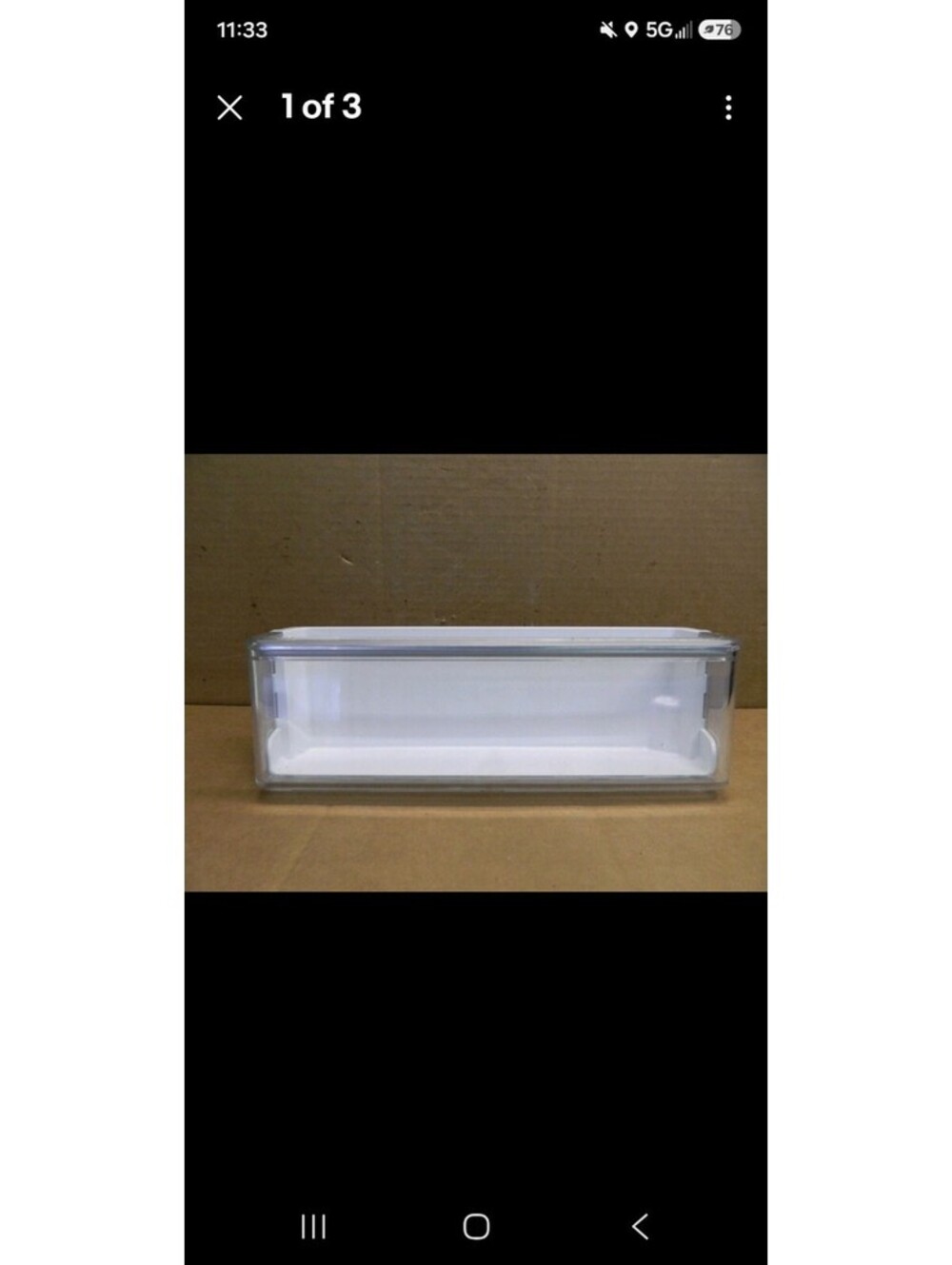 LG Refrigerator Left Side Door Bin Part # AAP73252302 SF1